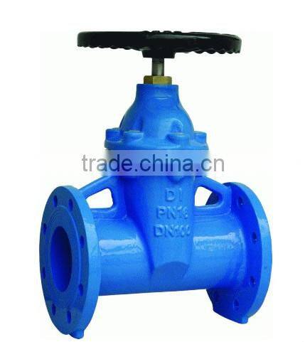 ductile Iron Rising Non-Rising Stem Resilient Seated cast iron gate valve