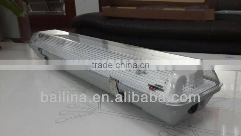 2015 Hot sale lighting IP65 fluorescent T5 Waterproof fixture case