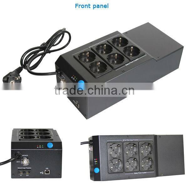 Small size 50hz full protection off-line UPS (Cute plug 400/600VA)