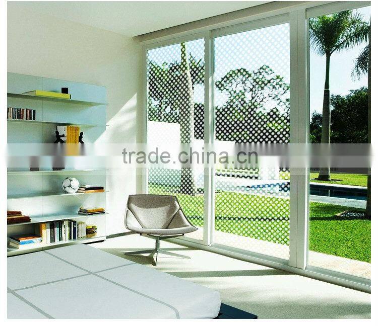 PET 7mm White Dot Decorative glass Wallpaper Similar to 3M Window Film