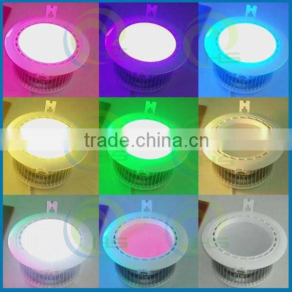 AC86-265v wireless remote control aluminum housing&heat sink,RGBW led panel light