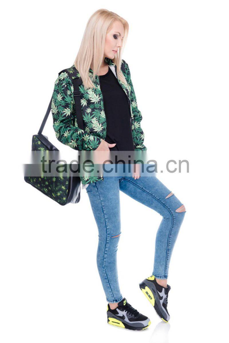 New Arrived 3D Print High Quality Polyester Custom Shoulder Bag