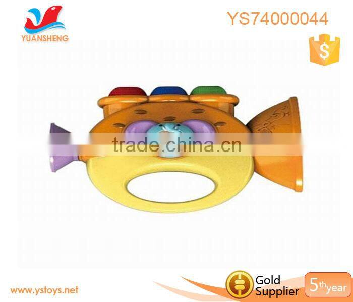 Voice control baby toys funny biscuit horn toy