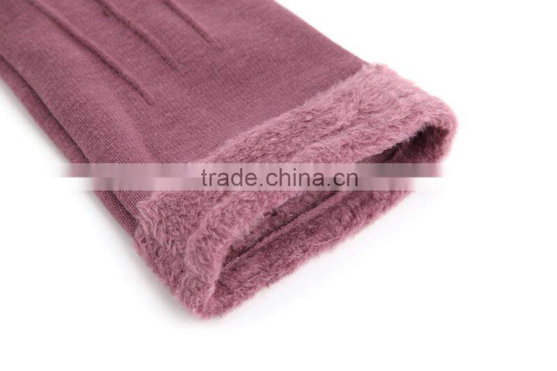 Winter warm lady IPAD IPHONE touch screen gloves