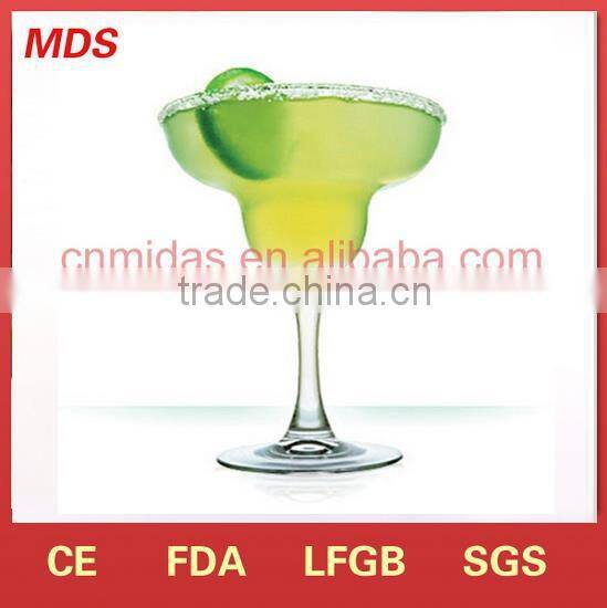 Christmas handmade unique margarita glass cup