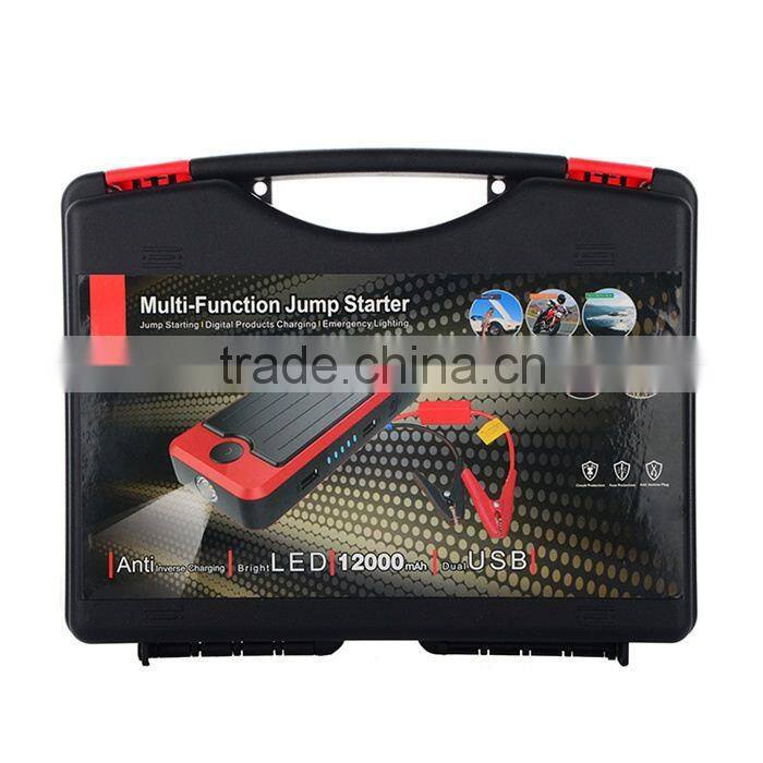 Top Sale starter Battery 12 volt car battery jump starter booster and power