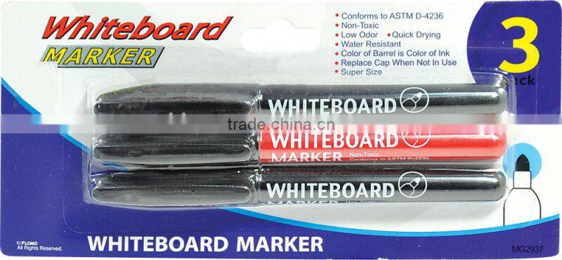 3 pcs whiteboard marker