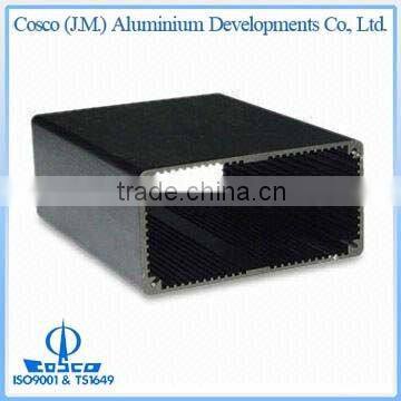 Extruded anodized alu box
