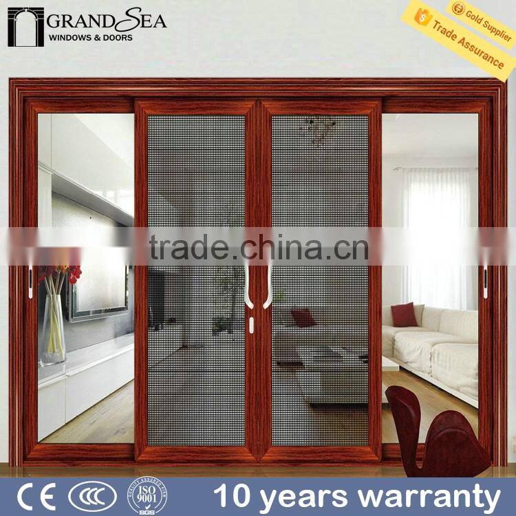 aluminium sliding double glazing french doors for sale