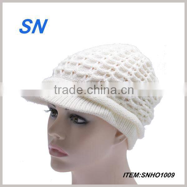 high quality beanie knitting winter earflap hat