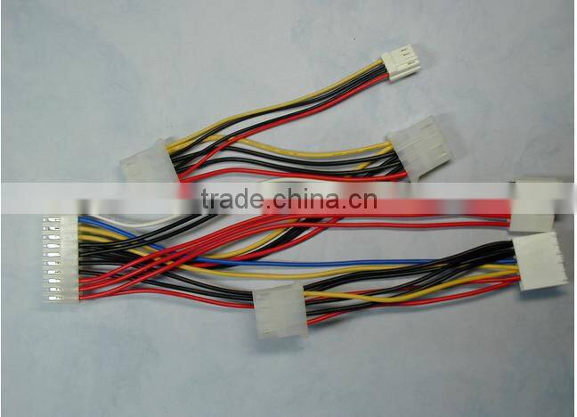 Motorcycle Wire Cable Female Connector Wiring Harness Assembly