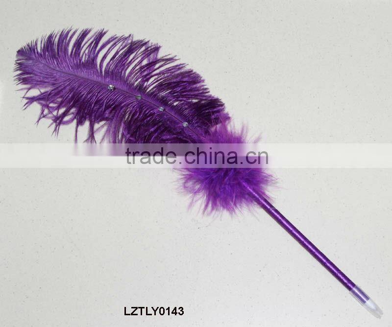 Ostrich feather plumes pens LZTLY0273