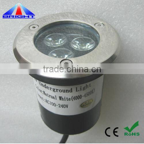 9W Underground LED Light Warm white IP67