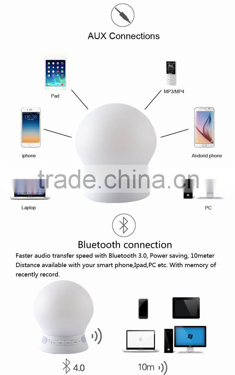 Factory Price Portable rechargeable speaker,professional speaker,portable speaker smart magic lamp
