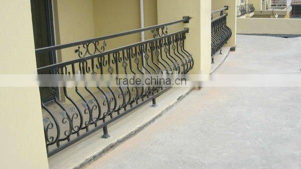 Top-selling wrought iron balcony protection fencing