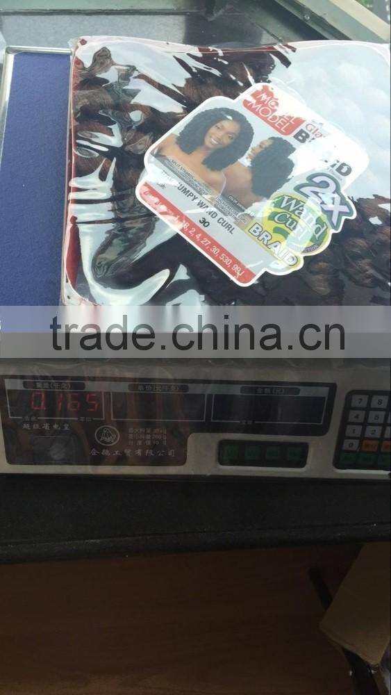 2X Bounce Twist crochet wand curl braid hair extensions afro kinky synthetic braiding hair jumbo crochet twist box braids hair