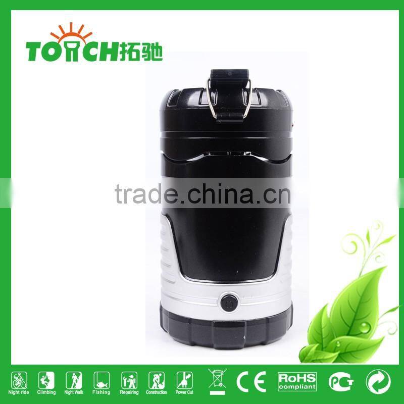 outdoor camping LED Lantern Lights 16+1 Fashion Golden Color Design super bright LED Tent Light Plastic Flashlight Portable lamp