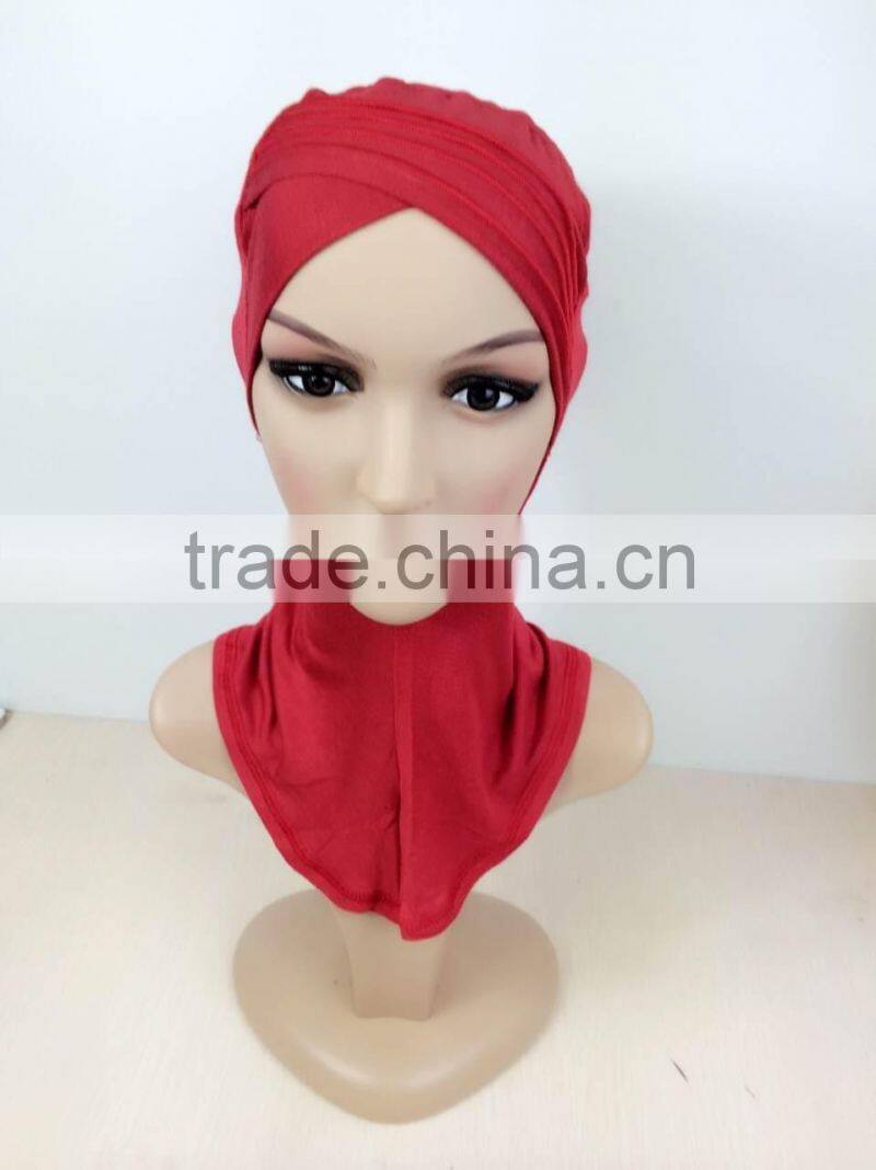 C062 new style crossover ninja inner underscarf,full underscarf to cover neck