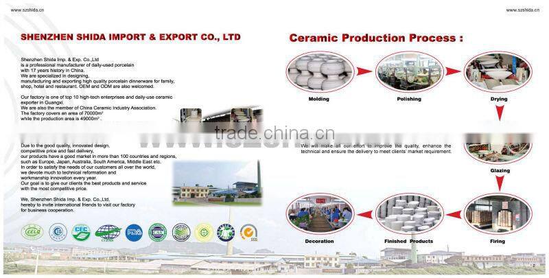 brand new porcelain children breakfast set 4pcs children dinner set