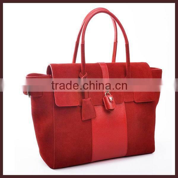 2014 Bags Design For Europe And USA Custom Design Bag Leather Handbag Factory