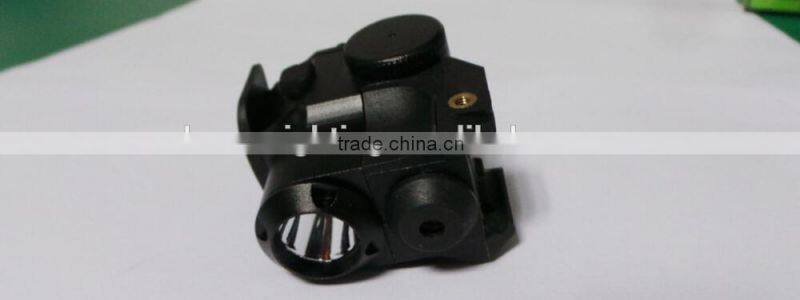 The Smallest Laser gun sight with three laser colors adjustable,red,green or infrared used for glock type and rifle guns
