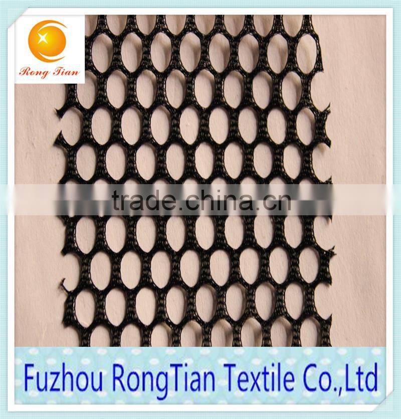 Comfortable polyester white warp knitted 100g binoculus mesh fabric for mattress
