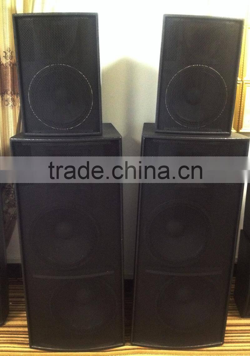 hi-fi speaker system for multimedia magnetic woofer speaker