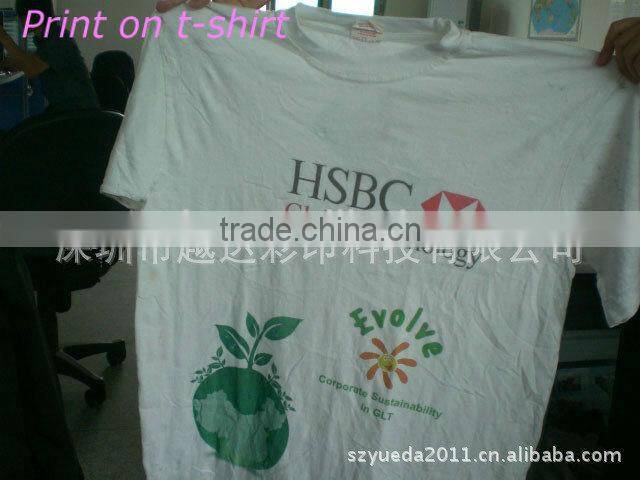 Eight colors 3d t-shirt printer / 3D t-shirt printing machine