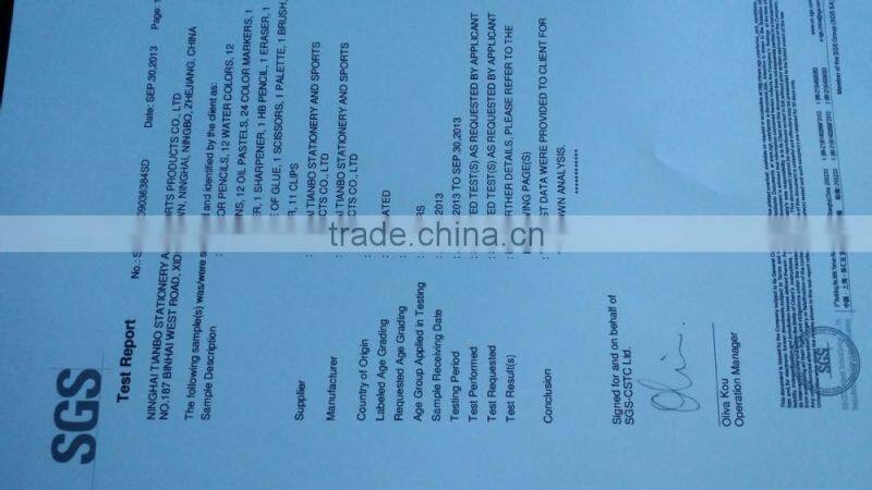 plastci case children crayons drawing set drawing case PP material