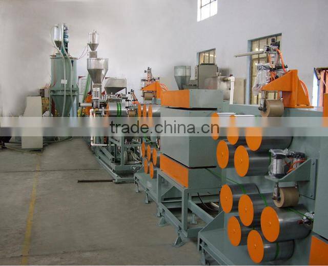 small single screw extruder machine line for making PP strap banding