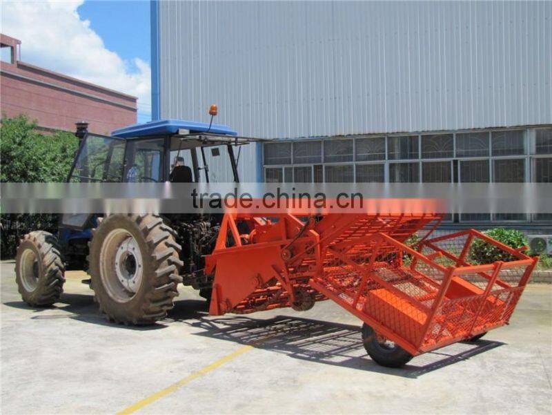 walking mini harvester for tapioca/2 row cassava combine harvester for sale