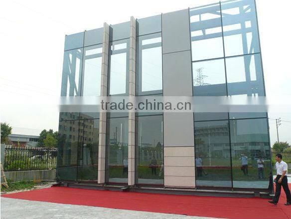 balcony glass curtain