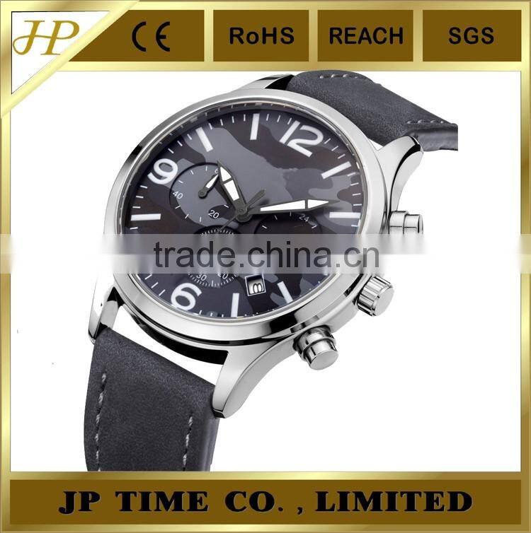 fashion army military brand quartz man chronopragh Luminous hour marine watch