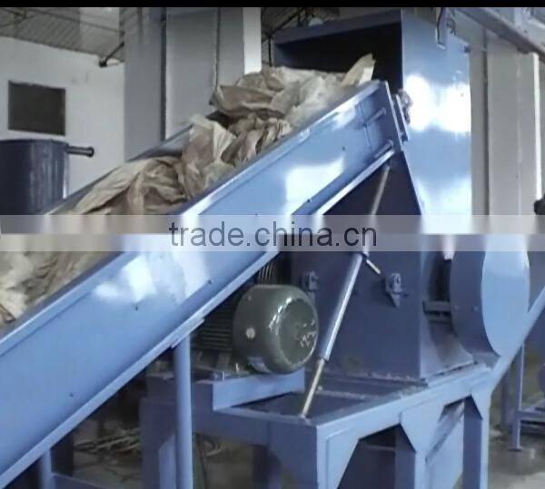 consumed/waste plastic film recycling plant