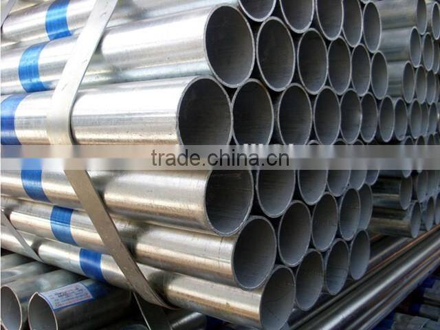 construction galvanized seamless steel pipe