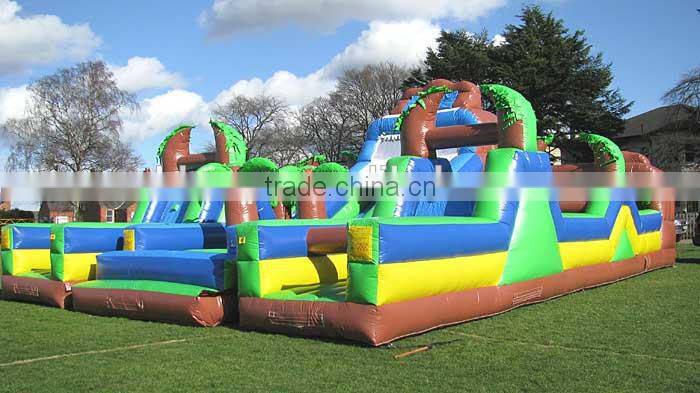 commercial grade inflatable obstacle course for adult