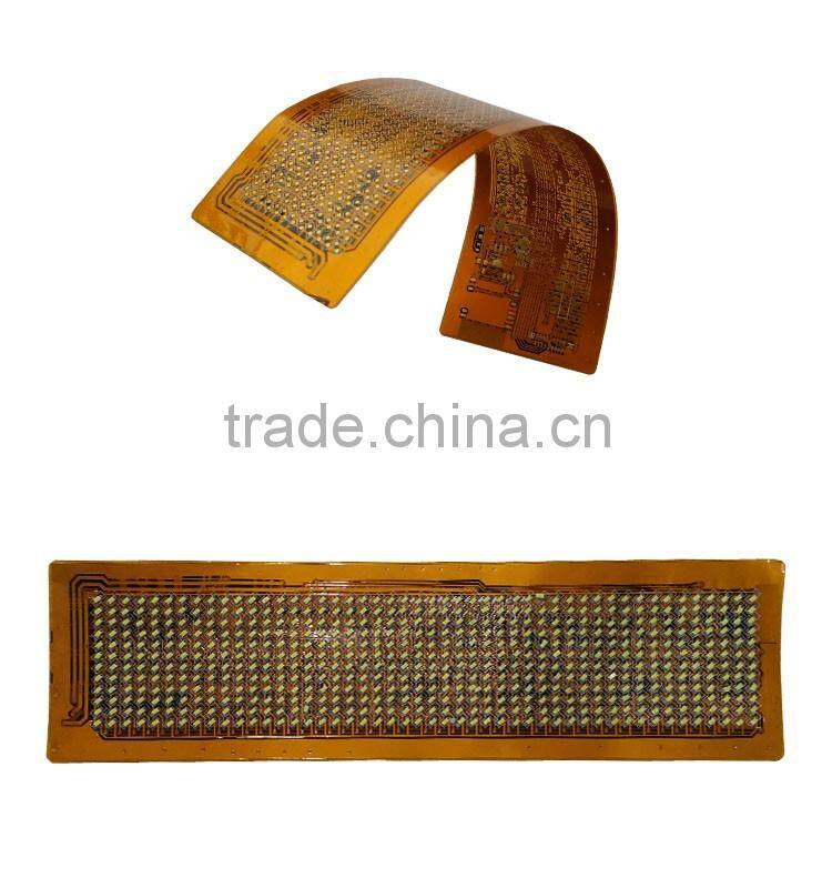 white color P3-12x48dot flexible programmable led scrolling sign with smartphone Bluetooth control