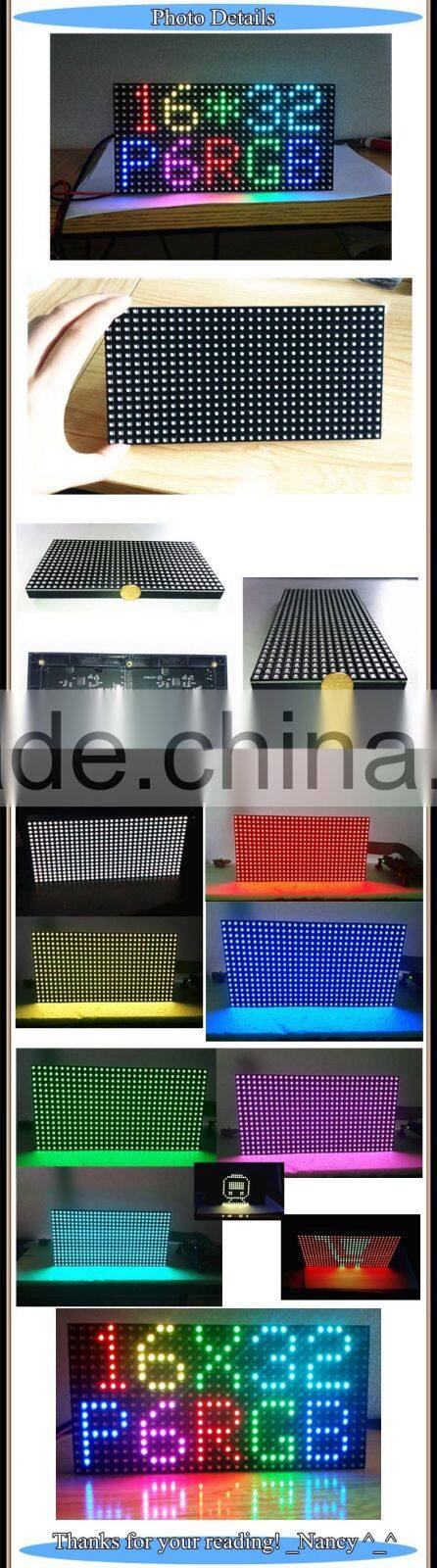 P6-16x32RGB (9.6X19.2CM) Indoor Indoor P6 (3IN1) full color SMD unit board 8 scanning 75 HUB P6 led display module
