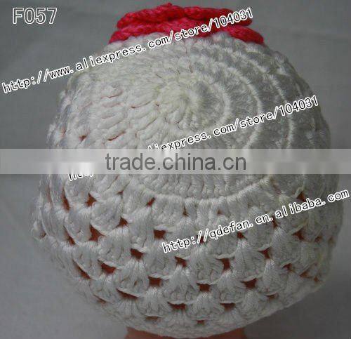 Wholesale 100% cotton fashion crochet beanie flower hat,cool hats girls ,girls knit hats