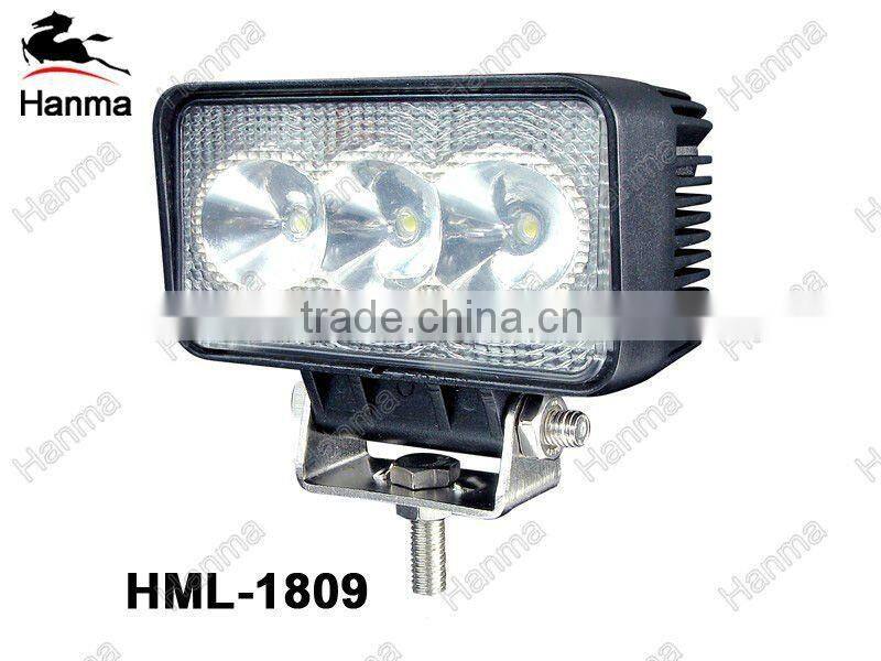 9W LED work light HML-1809,12/2V car accessories/ truck/tractor/boat/train,4X4 driving, SUV,ATV,JEEP,motorcycle,IP67,CE,EMC
