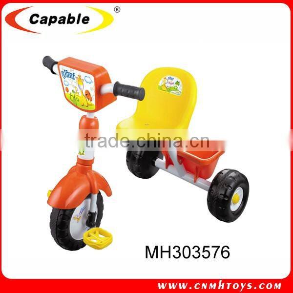 china cheap kid tricycle with two front wheels