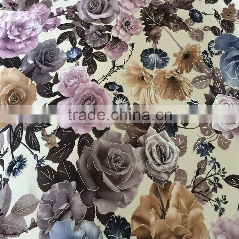 New developed silver paper printing spfa upholstery