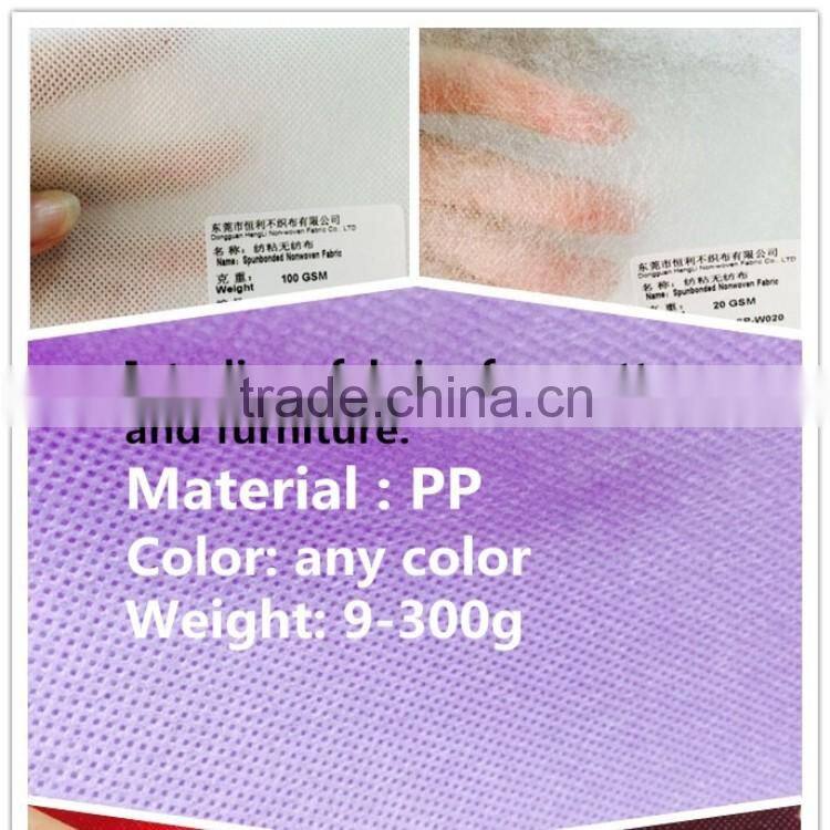 Eco-friendly spun-bonded pp nonwoven fabric