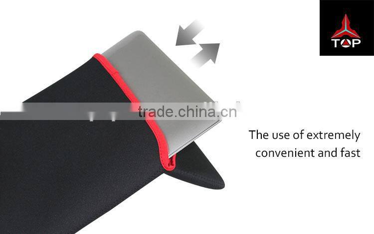 Portable Blue Neoprene laptop bag backpack