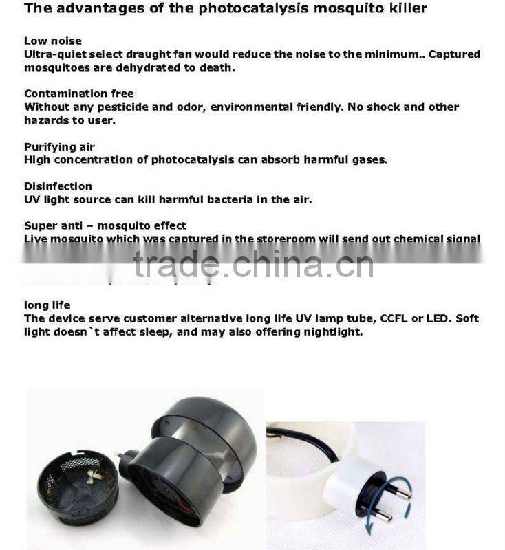 mosquito killer:photecatalysis mini mosquito killer