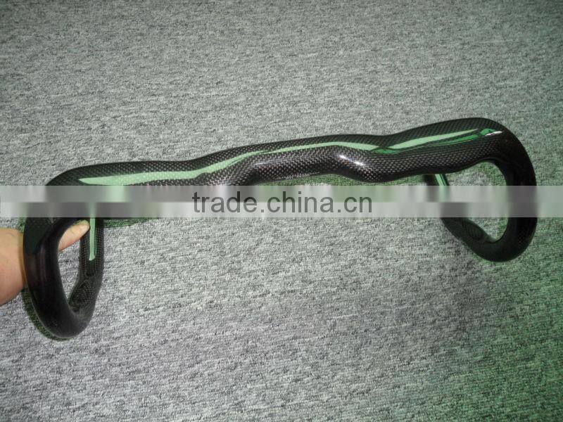 2014 dengfu cheap carbon handlebar for carbon road bicycle HB003