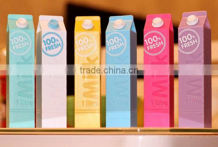 milk external power bank 2600 mah mini universal portable mobile charger