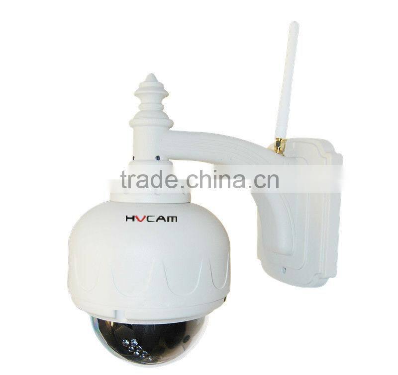 wireless outdoor dome ptz ip camera 3X zoom