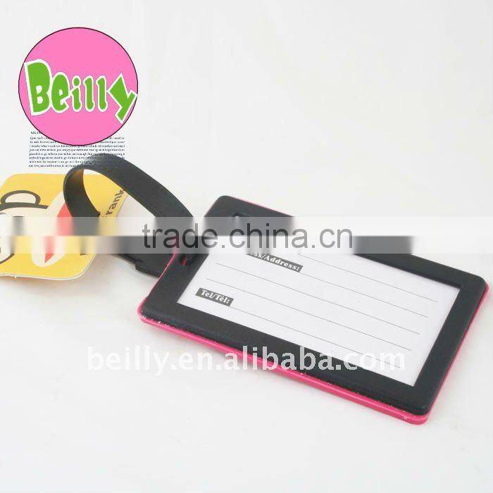 Customized Fancy Travel Luggage Bag Tags accessories factory