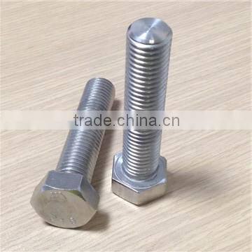SS316 DIN933 full thread bolt
